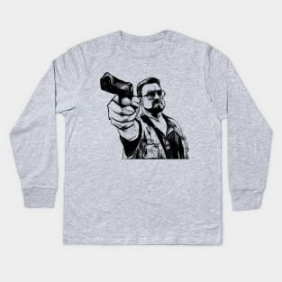 the big lebowski walter Kids Long Sleeve T-Shirt